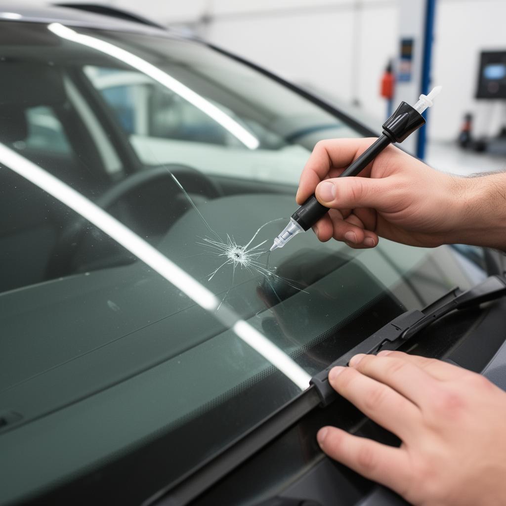 Popravka vetrobranskog stakla — Glasser Servis Subotica